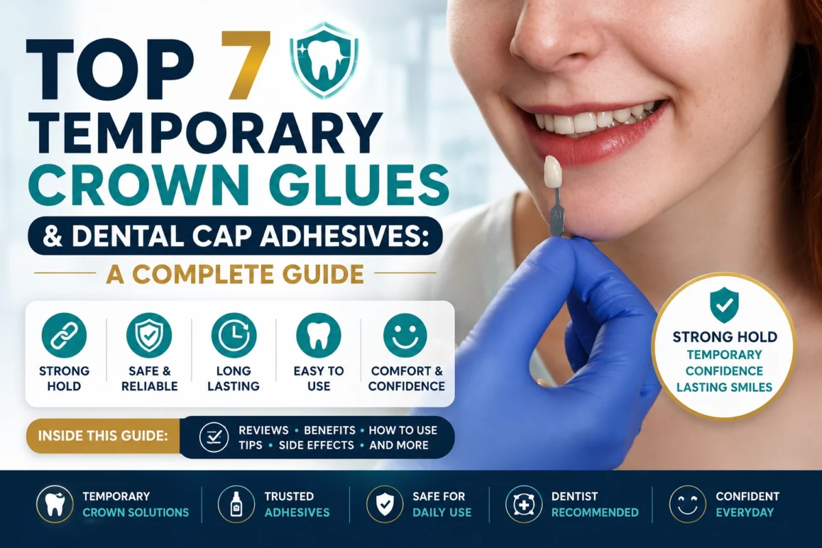 Top 7 Temporary Crown Glues & Dental Cap Adhesives A Complete Guide (2026)