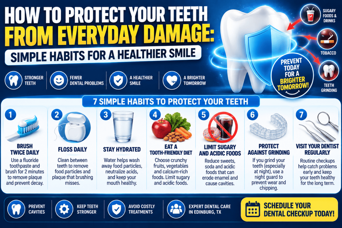 How to Protect Your Teeth from Everyday Damage Simple Habits for a Healthier Smile