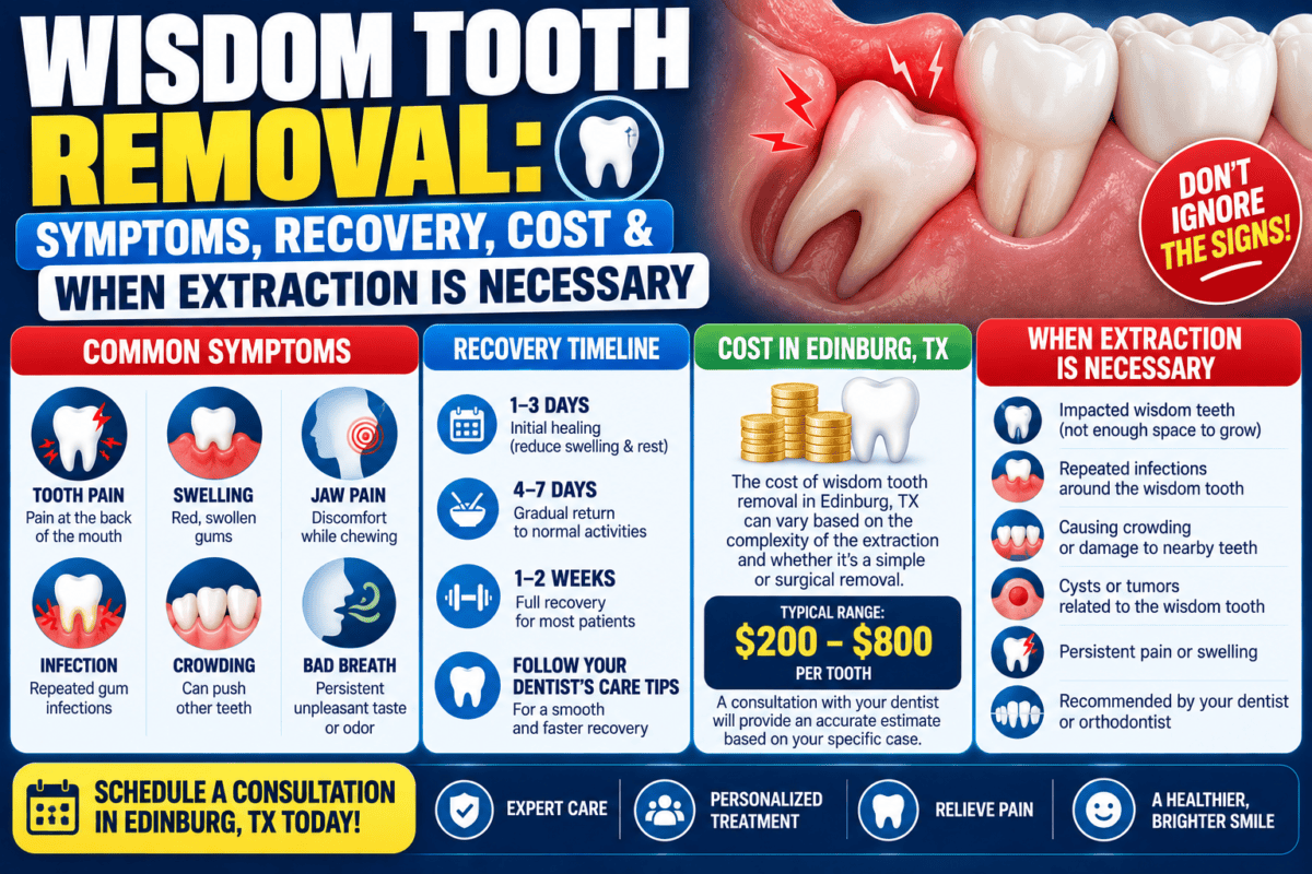 Wisdom Tooth Removal Symptoms Recovery Cost & When Extraction Is Necessary